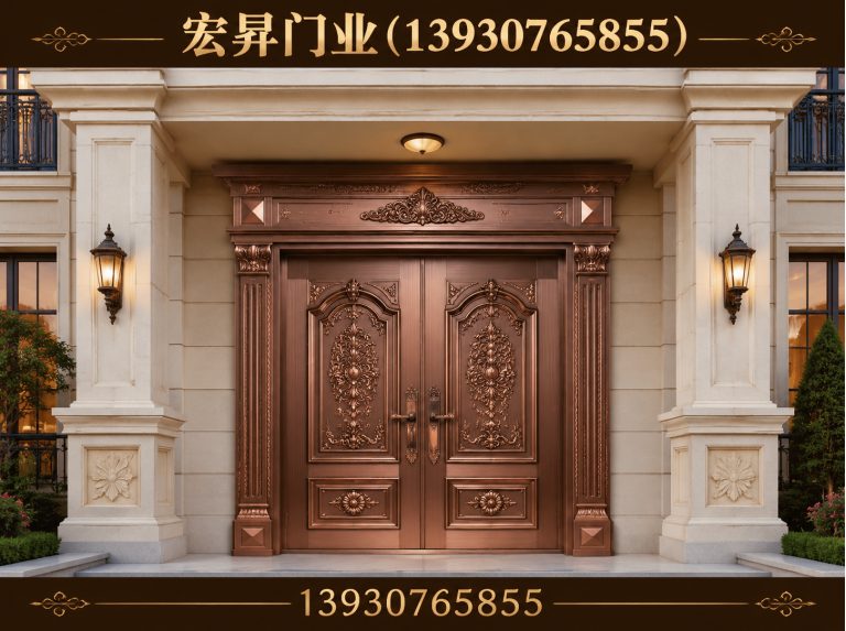 盐山县高端定制大门展示图